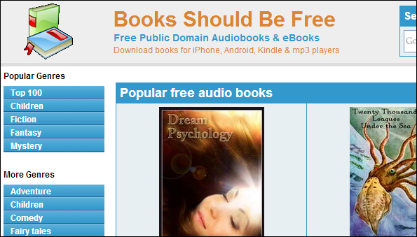 Free audio books for mp3