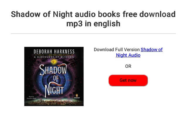 Free Audio Books For Mp3